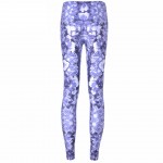 Purple Flowers Women's Leggings Printed Yoga Pants Workout