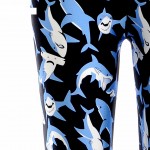 Shark Women's Leggings Printed Yoga Pants Workout