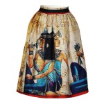 Egyptian High Full Pleated Skirt - Woman's Skirt