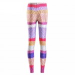 Knitted Sweater Women's Leggings Printed Yoga Pants Workout