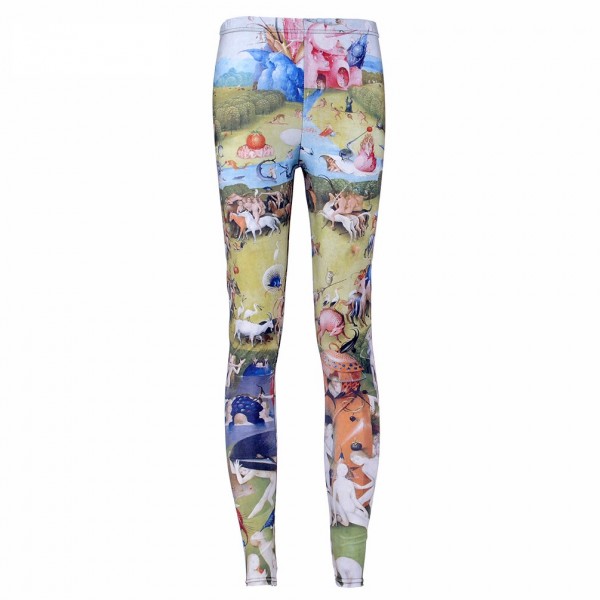The Garden of Earthly Delights Women's Leggings Printed Yoga Pants Workout