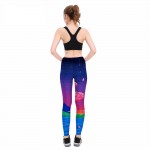 Bright Landscape in the Mountains Women's Leggings Printed Yoga Pants Workout