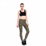 Colored Candy Women's Leggings Printed Yoga Pants Workout