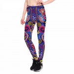 Bright Floral and Paisley Women's Leggings Printed Yoga Pants Workout