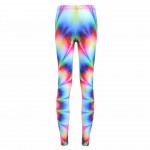 Rainbow Tie-Dye Women's Leggings Printed Yoga Pants Workout
