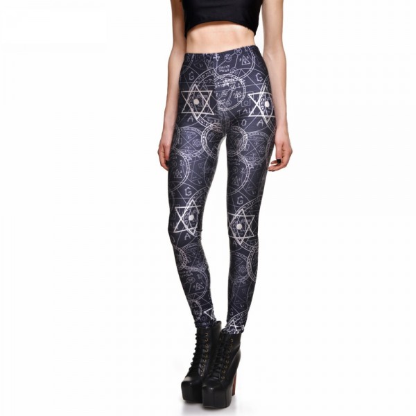 Witchcraft Women's Leggings Printed Yoga Pants Workout