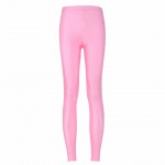 Pink Women's Leggings Printed Yoga Pants Workout