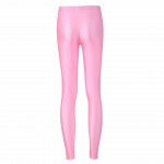 Pink Women's Leggings Printed Yoga Pants Workout