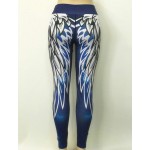 Angel Wings Women's Leggings Printed Yoga Pants Workout Activewear