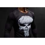 Punisher Long Sleeve Men's Compression Shirt