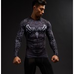 Venom Raglan Long Sleeve Men's Compression Shirt