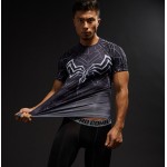 Venom Raglan Short Sleeve Men's Compression Shirt