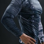 Winter Soldier Civil War Long Sleeve Men's Compression Shirt