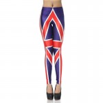 British Flag UK Women's Leggings Yoga Workout Capri Pants