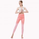 Marled Ombre Women's Leggings Printed Yoga Pants Workout