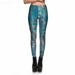 Cherry Blossoms in the Sky Women's Leggings Printed Yoga Pants Workout
