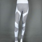 Chevron Checker Women's Leggings Printed Yoga Pants Workout