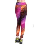 Diagonal Animal Print in Many Colors Women's Leggings Printed Yoga Pants Workout