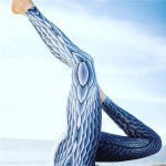 Gray Dragon Scales Women's Leggings Printed Yoga Pants Workout
