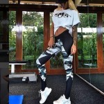 Elite Body Camouflage Women's Leggings Printed Yoga Pants Workout