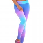 Neon Rainbow Women's Leggings Printed Yoga Pants Workout