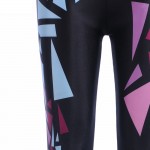 Shattered Glass Women's Leggings Printed Yoga Pants Workout