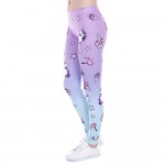Unicorns and Cupcakes Women's Leggings Printed Yoga Pants Workout