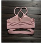 Twisted Bandage Halter Sports Bra  - Quick Dry Workout Breathable Yoga