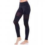 Wide Double Striped Women's Leggings Printed Yoga Pants Workout