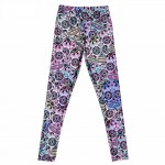 Pastel Day of the Dead Women's Leggings Printed Yoga Pants Workout